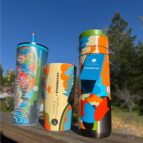 NEW Starbucks Artist Colab. Misha Tyatyunik compleat set RARE